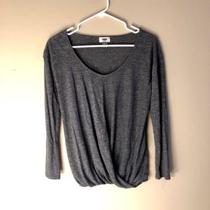Old Navy Gray Long Sleeve